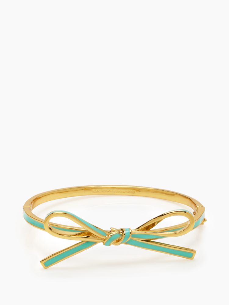 skinny mini bow bangle