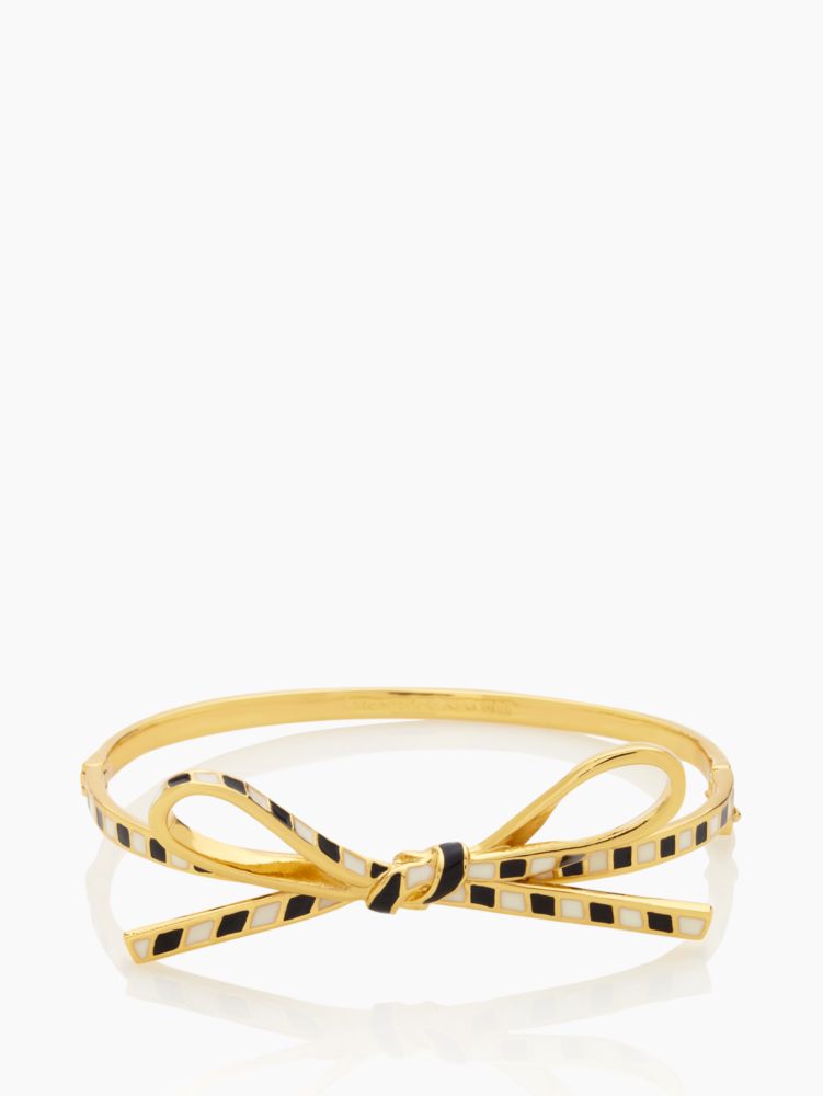 skinny mini bow bangle