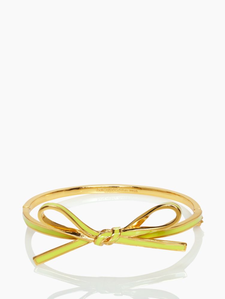 skinny mini bow bangle