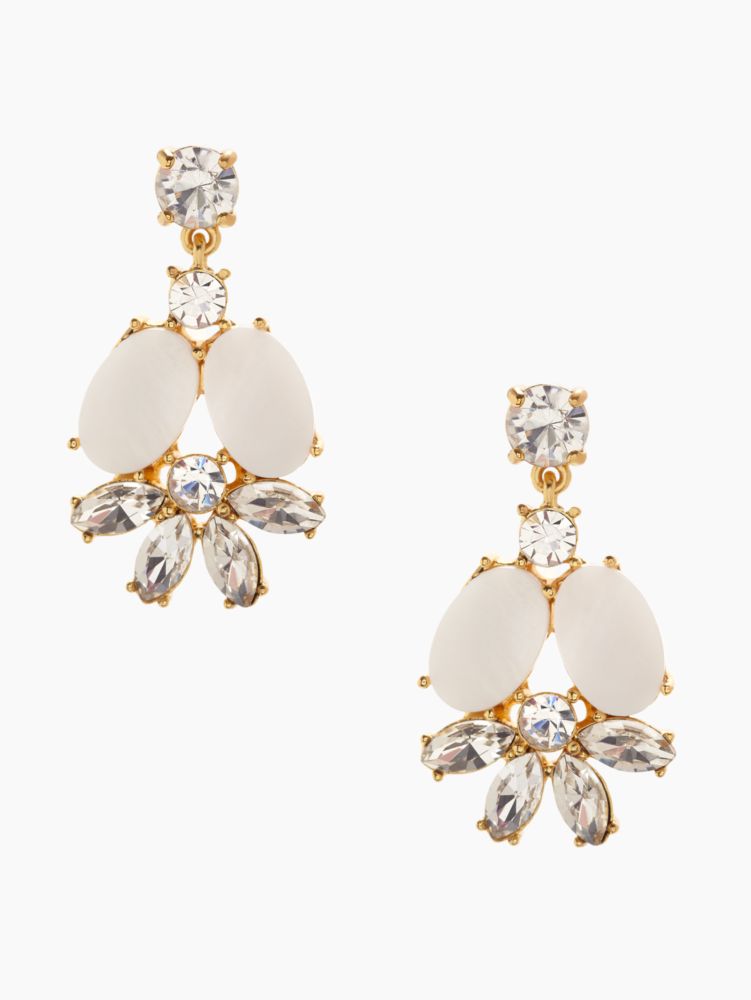 bungalow bouquet cluster drop earrings