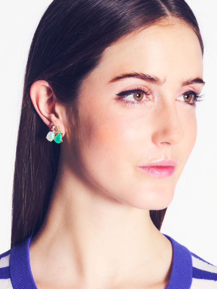 kate spade earrings fragment cluster studs