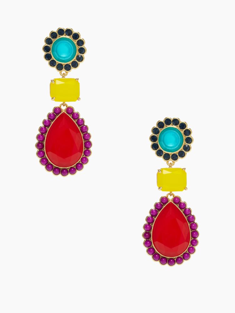 run around statement earring