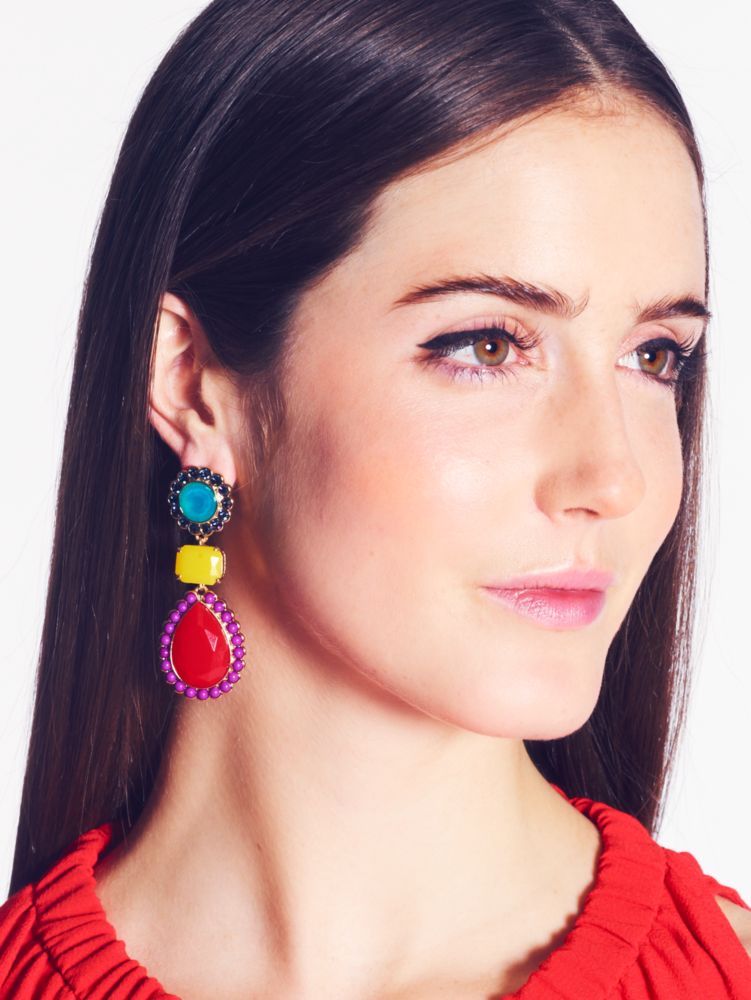 run around statement earring