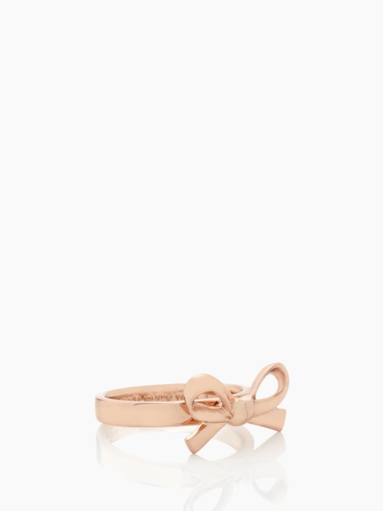skinny mini bow ring