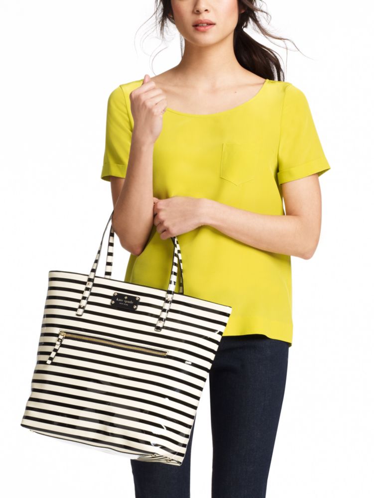 striped flicker bon shopper