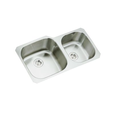 Stainless Steel Kitchen Sink Extra Large/Medium Two Bowl