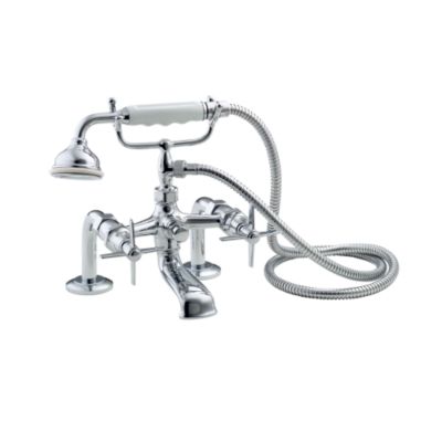 For Loft by Michael S Smith Bath Set with Handshower, Cross Handles