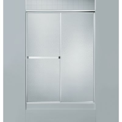 Standard By-pass Shower Door - Height 65", Max. Opening 59"