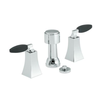 Glamour by Barbara Barry Bidet Set, Ebony Handles