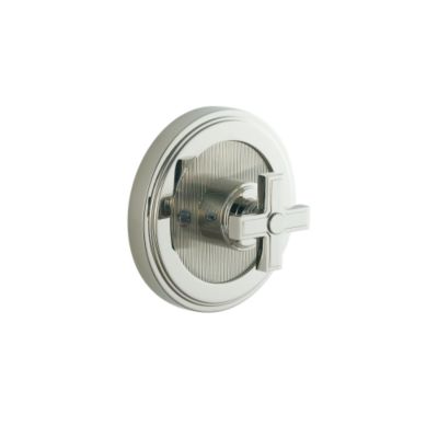 Vir Stil by Laura Kirar Thermostatic Valve Trim, Cross Handle