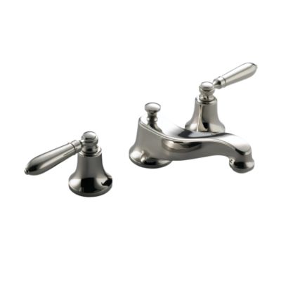 Tuxedo by Barbara Barry Deck-Mounted Bath Set, Classic Handles