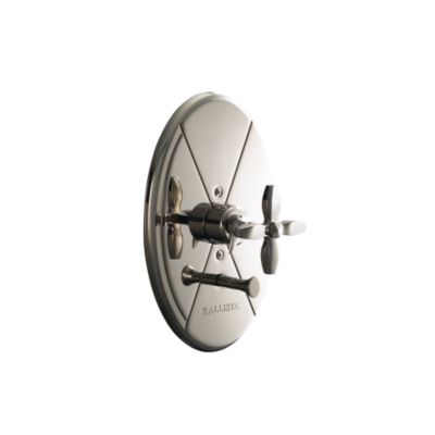 Original by Barbara Barry Pressure Balance Valve Trim with Diverter, Cross Handle