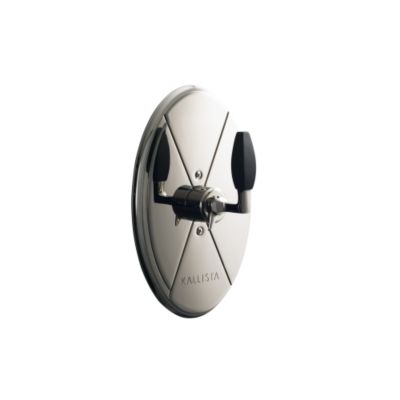 Glamour by Barbara Barry Pressure Balance Valve Trim, Ebony Handle