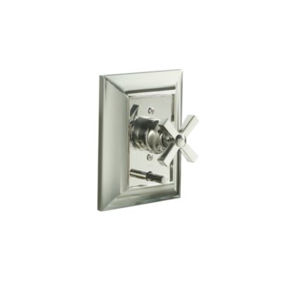 Tuxedo by Barbara Barry Pressure Balance Valve with Diverter, Cross Handle