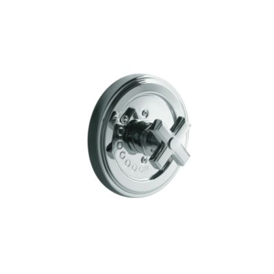 Vir Stil Minimal by Laura Kirar Pressure Balance Valve Trim, Cross Handle