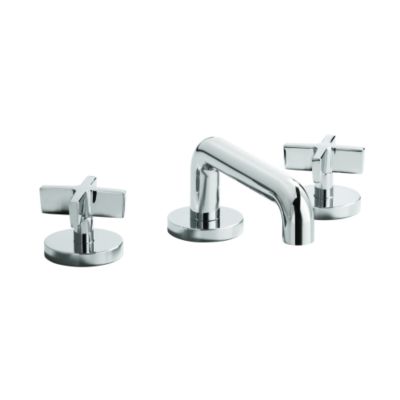 One Basin Set, Low-Spout, Cross Handles