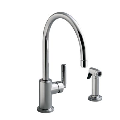 Vir Stil Minimal by Laura Kirar Kitchen Faucet with Sidespray