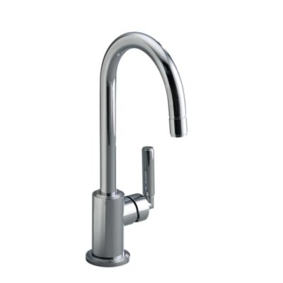 Vir Stil Minimal by Laura Kirar Single Control Entertainment Faucet
