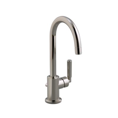 Vir Stil Minimal by Laura Kirar Single Control Vessel Faucet