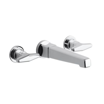 Jeton by Bill Sofield Wall-Mounted Basin Set, T Handles