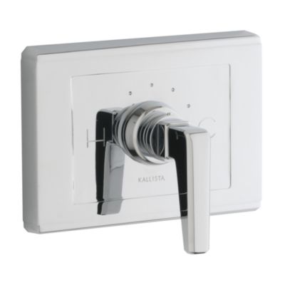 Jeton by Bill Sofield Thermostatic Valve Trim, Lever Handle
