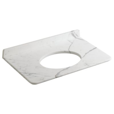 Counterpoint by Barbara Barry Console Table Top with Knock-out Holes
