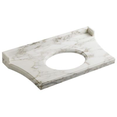 Tuxedo by Barbara Barry Console Table Top with Knock-out Holes