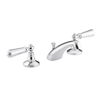 Hampstead Basin Set with Standard Spout, All Metal Lever Handles