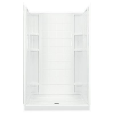 Ensemble&trade; 48, Series 7212, 48" x 34" x 75-3/4" Tile Alcove Shower