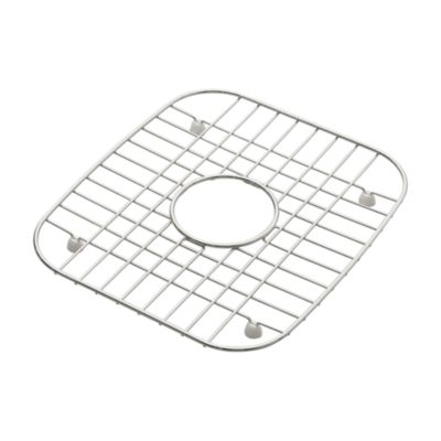 Stainless Steel Bottom Basin Rack for use with Springdale&reg; Undercounter Single Basin Sink or McAllister&reg; Double Basin Kitchen Sink (smaller basin)