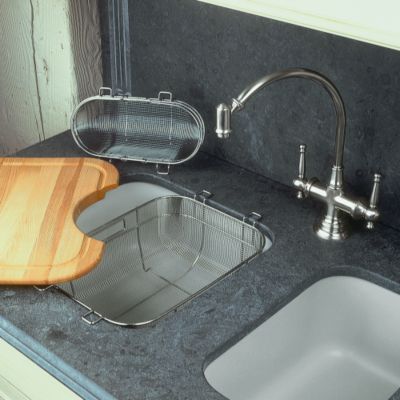 Large Rectangle Modular Fireclay Kitchen Sink