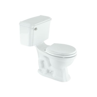 Stafford 2-piece Round-Front Toilet, Less Seat