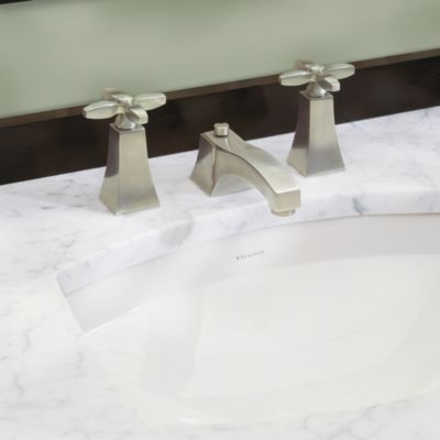 Original by Barbara Barry Basin Set, Cross Handles