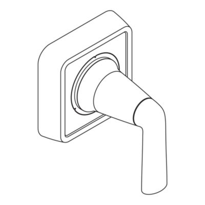 Counterpoint by Barbara Barry 3-way Transfer Valve Trim, Lever Handle