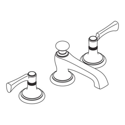 Bellis Traditional Basin Set, Lever Handles