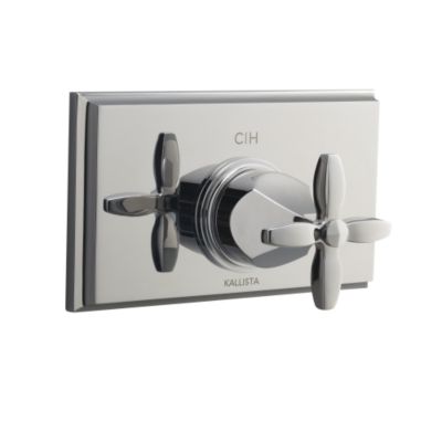 Original by Barbara Barry Thermostatic Valve Trim, Cross Handle