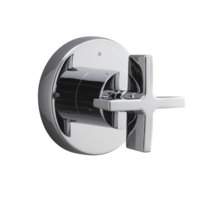 One 3-way Transfer Valve Trim, Cross Handle