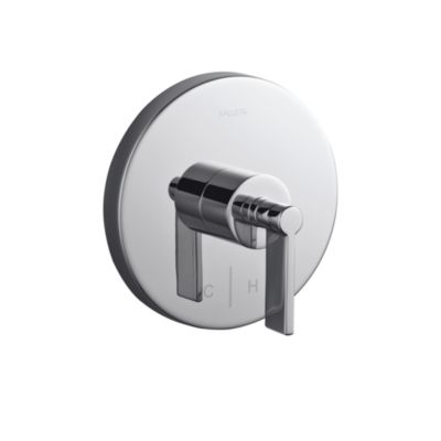 One Thermostatic Valve Trim, Lever Handles