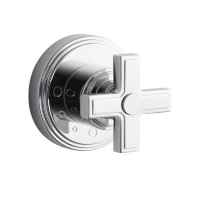 Vir Stil Minimal by Laura Kirar Volume Control Valve Trim, Cross Handle