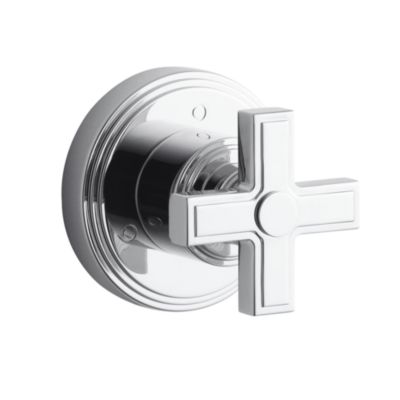 Vir Stil Minimal by Laura Kirar 3-way Transfer Valve Trim, Cross Handle