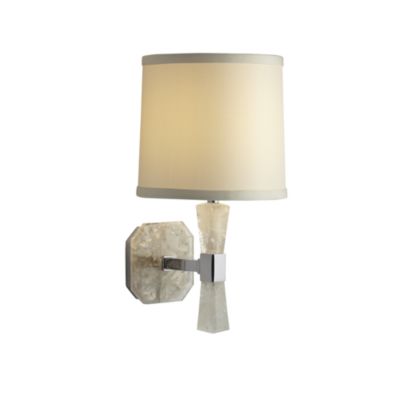 Counterpoint by Barbara Barry Rock Crystal Wall Sconce