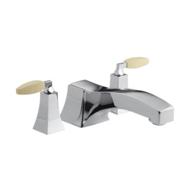 Glamour by Barbara Barry Deck-Mounted Bath Set, Ivory Handles