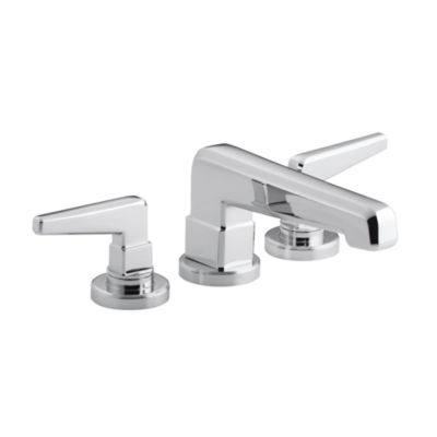 Jeton by Bill Sofield Deck-Mounted Bath Set, Lever Handles