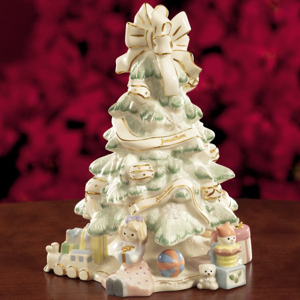 Holiday Traditions Christmas Tree Figurine by Lenox