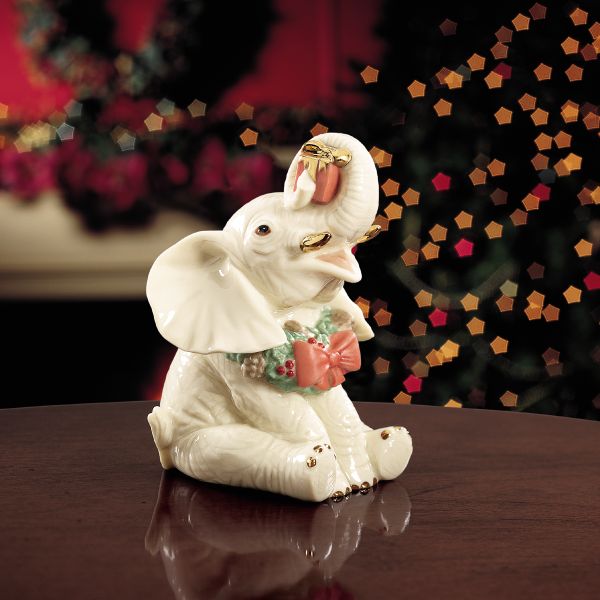 Yuletide Elephant Sculpture