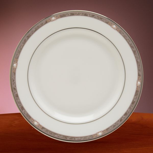 Pearlescence Platinum Butter Plate by Lenox