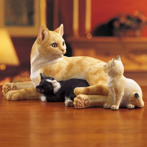 Catnap Cuddle Figurine by Lenox