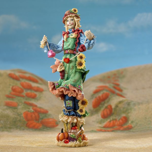 Harvest Sweetheart Pencil Scarecrow Figurine by Lenox