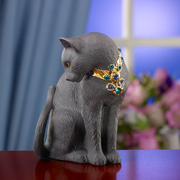 Moonlight Allure Cat Sculpture