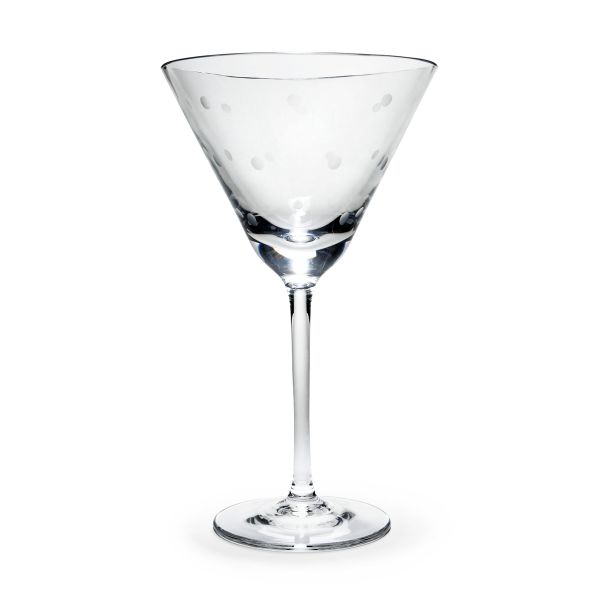 kate spade new york Larabee Dot Martini Glass